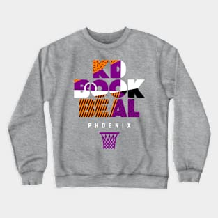 Phoenix Basketball Star Player Trio Alt Retro Crewneck Sweatshirt